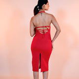 Red Halo Dress