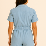 Coastal Bloom Cotton Linen Set