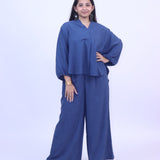 Blue Athleisure Co-ord Set