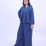 Blue Athleisure Co-ord Set