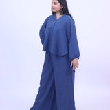 Blue Athleisure Co-ord Set