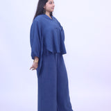 Blue Athleisure Co-ord Set