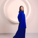 Midnight Majesty Longline Collar Co-ord Set