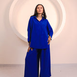 Midnight Majesty Collar Co-ord Set