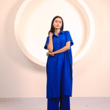 Midnight Majesty Button Tunic Co-ord Set