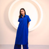 Midnight Majesty Button Tunic Co-ord Set