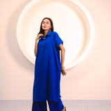 Midnight Majesty Button Tunic Co-ord Set