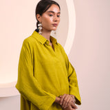 Mustard Long Tunic Top (INCLUDES TUNIC ONLY)