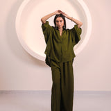 Olive Flow Co-ord Set