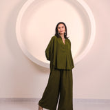 Olive Flow Co-ord Set