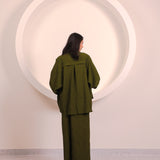 Olive Flow Co-ord Set