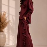Rose Elegance Co-Ord Set