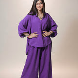 Violet Veil Co-Ord Set