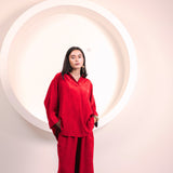 Ruby Short Flow Collar Top (INCLUDES TOP ONLY)