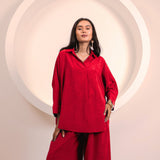 Ruby Short Flow Collar Top (INCLUDES TOP ONLY)