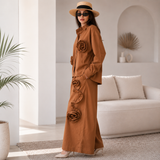 Caramel Muse Rose Co-Ord Set