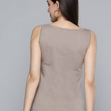 Mocha Edge Graphic Tank
