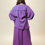 Violet Veil Co-Ord Set