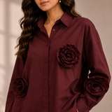Rose Elegance Co-Ord Set