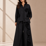 Timeless Black Rose Co-Ord Set