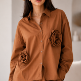 Caramel Muse Rose Co-Ord Set
