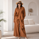 Caramel Muse Rose Co-Ord Set