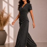 Charcoal Pearl Twist Co-ord Set