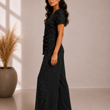 Midnight Pearl Twist Co-ord Set