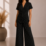 Midnight Pearl Twist Co-ord Set