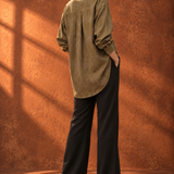 Olive Dune Embellished Shirt