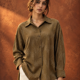 Olive Dune Embellished Shirt