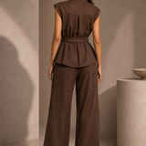 Mocha Luxe Utility Co-ord