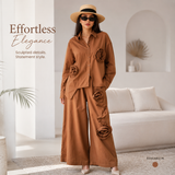 Caramel Muse Rose Co-Ord Set