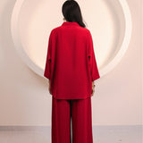 Ruby Short Flow Collar Top (INCLUDES TOP ONLY)