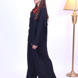 Black Athleisure Co-ord Set