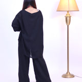Black Athleisure Co-ord Set