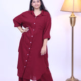 Red Chic Co-ord Set