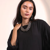 Black Sleeve Tunic Co-ord Set
