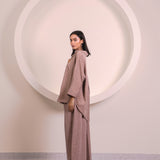 Beige Short Flow Collar Top (INCLUDES TOP ONLY)