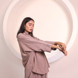 Beige Short Flow Collar Top (INCLUDES TOP ONLY)