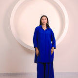 Blue Long Tunic Top (INCLUDES TUNIC ONLY)
