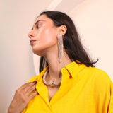 Yellow Short Flow Collar Top (INCLUDES TOP ONLY)