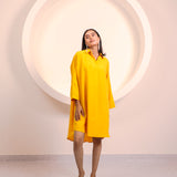 Yellow Long Tunic Top