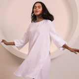 Snow White Sleeve Tunic Top