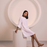Snow White Sleeve Tunic Top