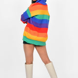 Candy Stripe Woollen Jacket