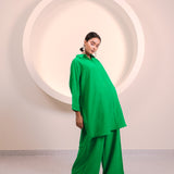 Emerald Longline Collar Co-ord Set