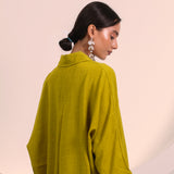 Mustard Longline Collar Co-ord Set