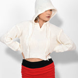 Smoke White Hoodie
